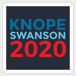 Leslie Knope Ron Swanson / Parks and Recreation / 2020 Election Sticker